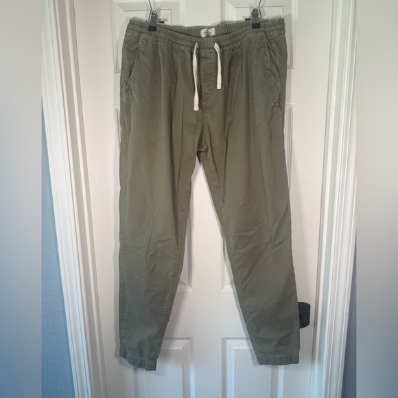 Marine Layer Saturday Breeze Vetiver Jogger Green Causal Everyday Men’s XXLarge - Picture 1 of 10